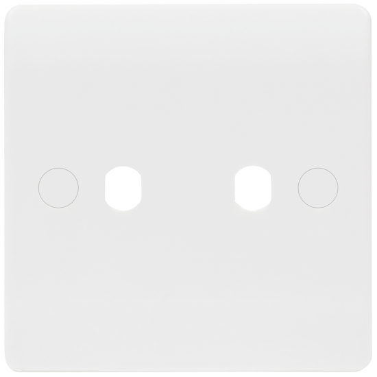 2G DIMMER PLATE C/W KNOB