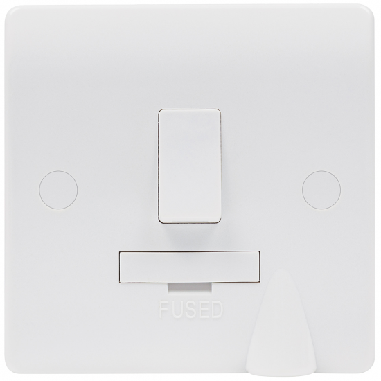 13A DP SWITCH FUSE SPUR FLEX OUTLET