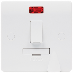 13A SWITCH FUSE SPUR FLEX OUTLET NEON