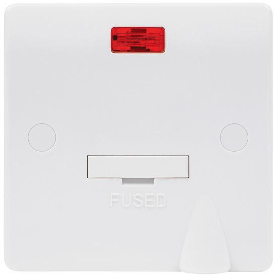 13A FUSE SPUR FLEX OUTLET NEON