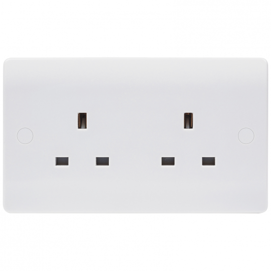 13A 2G UNSWITCHED SOCKET