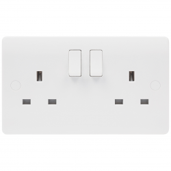 13A 2G DP SWITCHED SOCKET