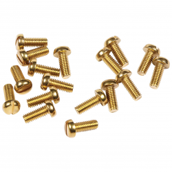 M4X10 BRASS PAN HEAD SCREW