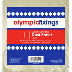 12FTX9FT DUST SHEET