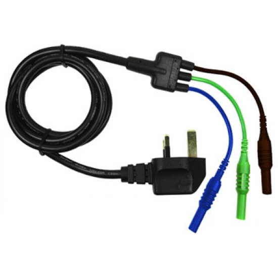 TIS 13A Mains Test Lead