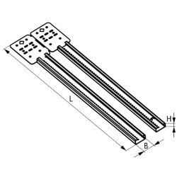 16-24 INCH TELESCOPIC BRACKET