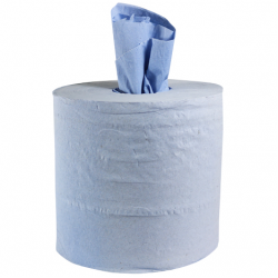 (400511) BLUE CENTREFEED ROLL 2PLY