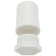 20MM FEMALE ADAPTORS WHITE