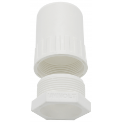 20MM FEMALE ADAPTORS WHITE