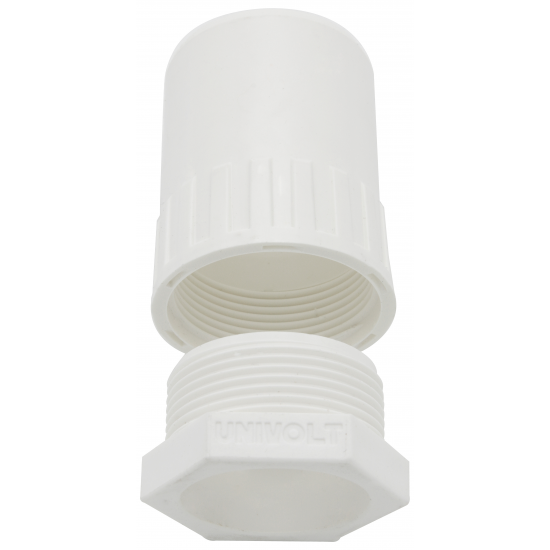 20MM FEMALE ADAPTORS WHITE