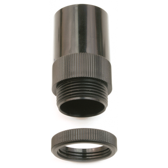 25MM MALE ADAPTORS BLACK