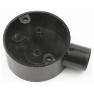 20MM TERMINAL BOX BLACK