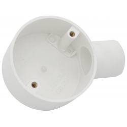 20MM TERMINAL BOX WHITE