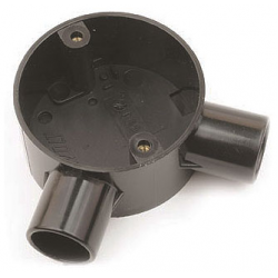 25MM ANGLE BOX BLACK