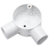 25MM ANGLE BOX WHITE