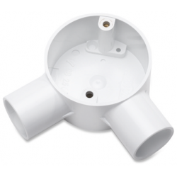 25MM ANGLE BOX WHITE