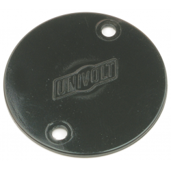 PVC CIRCULAR LID BLACK