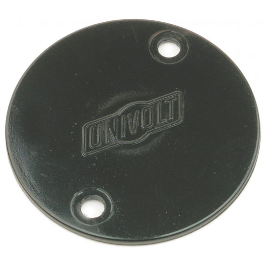 PVC CIRCULAR LID BLACK