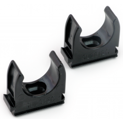 25MM CONDUIT CLIP BLACK
