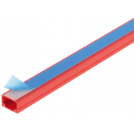 25MMX16MM SELF ADHESIVE TRUNKING RED