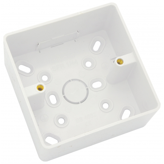 SINGLE 32MM SURFACE BOX