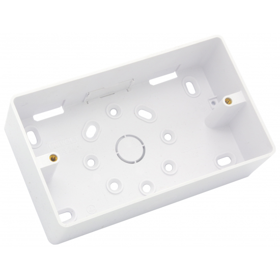 TWIN 32MM SURFACE BOX