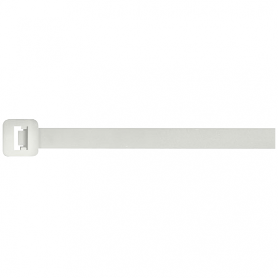 200X4.8MM WHITE CABLE TIE