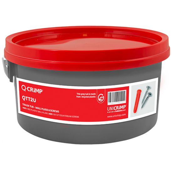 RED PLUGS SCREWS TUB