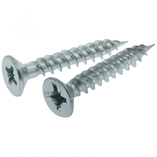 8x11/4 TWINTHREAD WOODSCREW