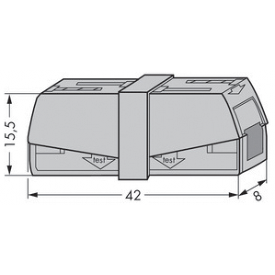 2 CON LIGHTING CONNECTOR 2.5MM 24A