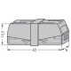 2 CON LIGHTING CONNECTOR 2.5MM 24A