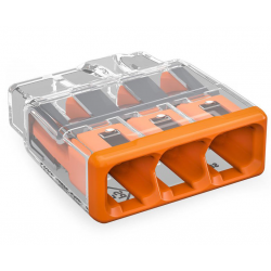 3 PORT PUSH CONNECTOR