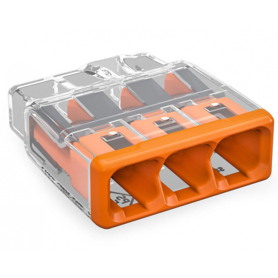 3 PORT PUSH CONNECTOR