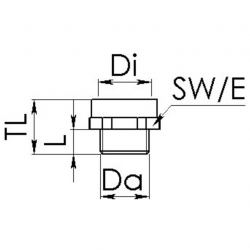 WISKA 16/20 PG TO METRIC ADAPTOR
