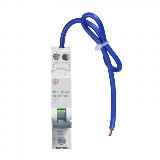 MINI 16A TYPE B 30MA RCBO
