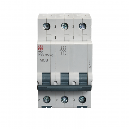 50A TP MCB TYPE C 10KA
