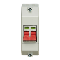 100A DP ISOLATOR 2 MOD ENCLOSURE